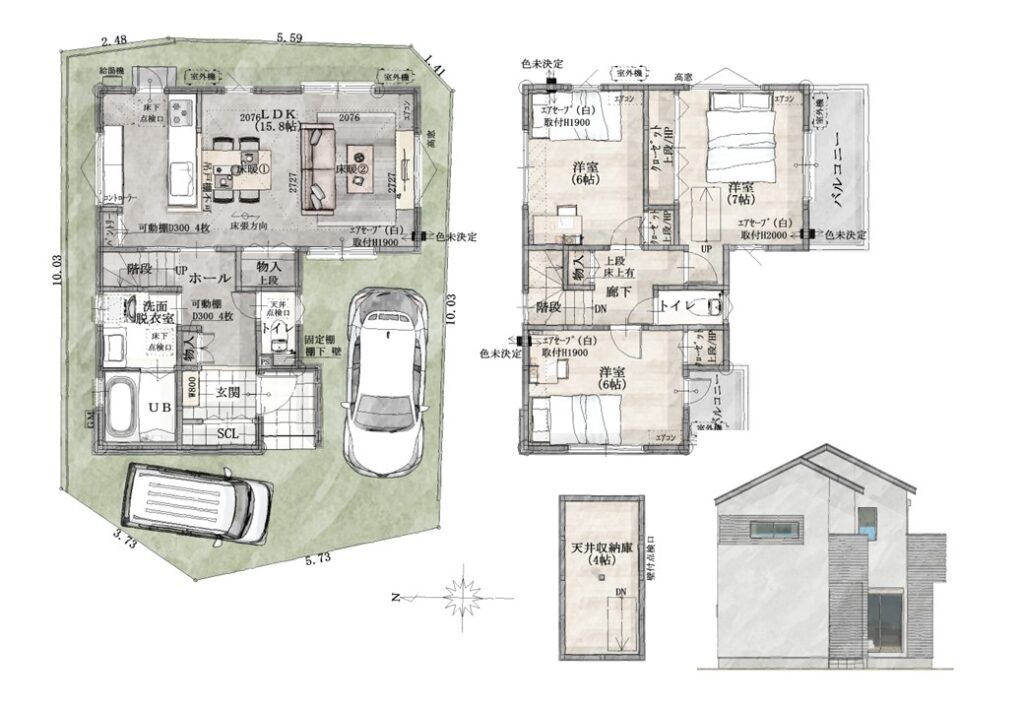 四辻新築分譲住宅　向日市