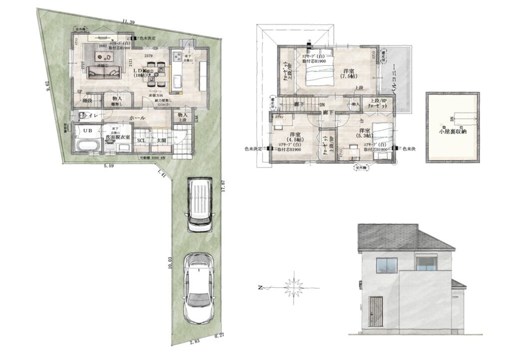 四辻新築分譲住宅　向日市